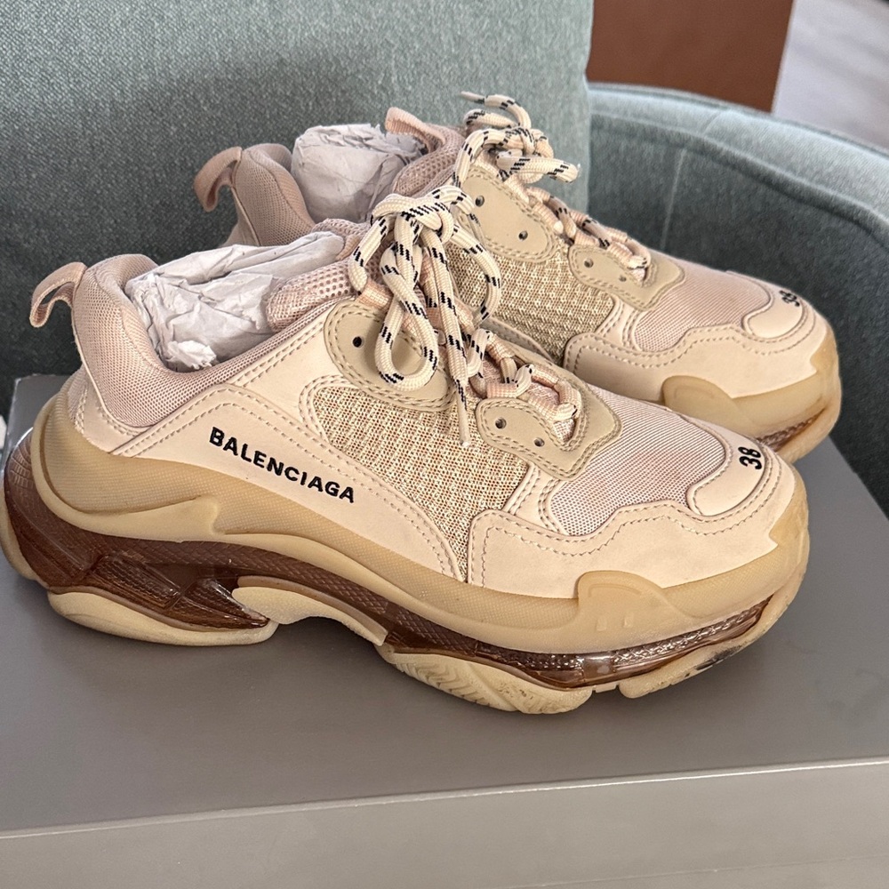 Balenciaga Triple S Nude